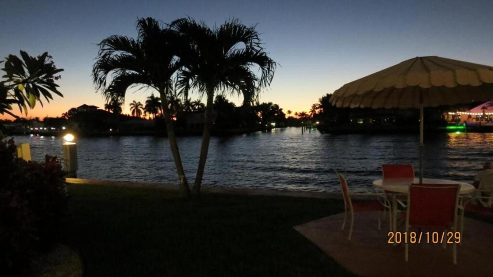 Studio Intracoastal Views! 5 Min Walk To The Beach Villa Pompano Beach Dış mekan fotoğraf