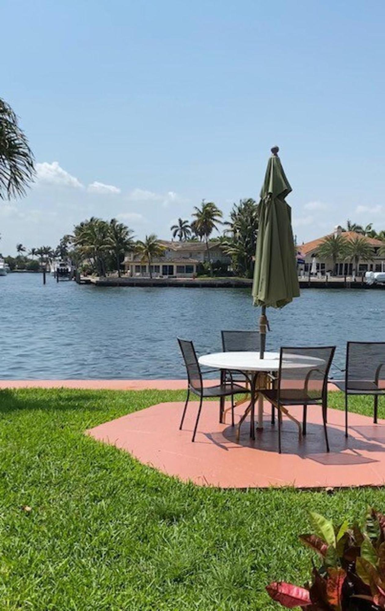 Studio Intracoastal Views! 5 Min Walk To The Beach Villa Pompano Beach Dış mekan fotoğraf