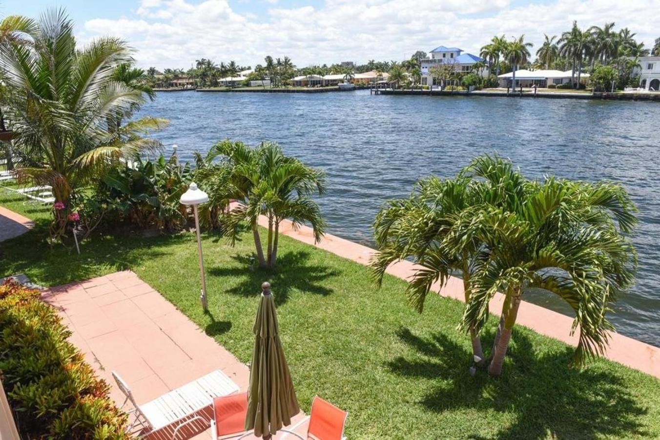 Studio Intracoastal Views! 5 Min Walk To The Beach Villa Pompano Beach Dış mekan fotoğraf