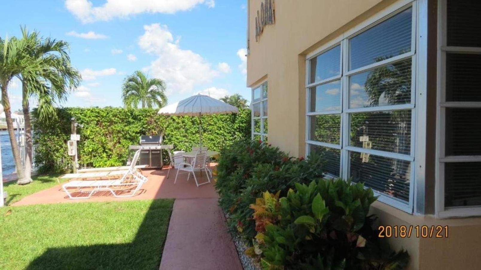 Studio Intracoastal Views! 5 Min Walk To The Beach Villa Pompano Beach Dış mekan fotoğraf